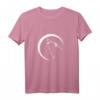 Wolfgeheul in der Nacht Geschenk T-Shirt – Lustiges Tiermotiv für Natur- und Wolf Liebhaber, Jäger & Tierfreunde