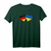 Deutschland Ukraine Herz Flagge T-Shirt – Liebe, Freundschaft & Patriotisches Geschenk für Deutschland und Ukraine Fans