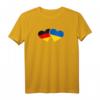 Deutschland Ukraine Herz Flagge T-Shirt – Liebe, Freundschaft & Patriotisches Geschenk für Deutschland und Ukraine Fans
