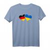 Deutschland Ukraine Herz Flagge T-Shirt – Liebe, Freundschaft & Patriotisches Geschenk für Deutschland und Ukraine Fans