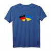 Deutschland Ukraine Herz Flagge T-Shirt – Liebe, Freundschaft & Patriotisches Geschenk für Deutschland und Ukraine Fans