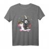 Death Metal Grim Reaper reitet Einhorn Halloween T-Shirt – Horror, Zombies & Punk Rock Geschenk für Metal Fans