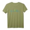 Mountainbike Herzschlag Herz Herzfrequenz Berge MTB T-Shirt – Perfektes Fahrrad Geschenk für Downhill, BMX & Extremsportler