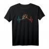 Herzschlag Fahrrad Radfahrer Mountainbike Radsport Retro Rad T-Shirt – Lustiges Retro Fahrrad Design für Radfahrer aller Art