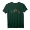 Herzschlag Fahrrad Radfahrer Mountainbike Radsport Retro Rad T-Shirt – Lustiges Retro Fahrrad Design für Radfahrer aller Art