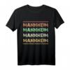 Mannheim Stadt T-Shirt Retro Vintage – Stylisches Souvenir und Geschenk für Mannheim-Liebhaber