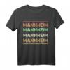 Mannheim Stadt T-Shirt Retro Vintage – Stylisches Souvenir und Geschenk für Mannheim-Liebhaber
