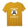 Schicht im Schacht - Bergmann Lausitz Ruhrgebiet T-Shirt als Geschenk für Bergbau- und Ruhrpott-Fans