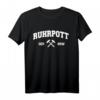 Ruhrpott Zeche Bergbau T-Shirt – Geschenk für Ruhrgebietler, Bergmann & Heimatliebhaber aus Duisburg, Mülheim, Dortmund, Bochum, Gelsenkirchen & Essen