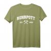 Ruhrpott Zeche Bergbau T-Shirt – Geschenk für Ruhrgebietler, Bergmann & Heimatliebhaber aus Duisburg, Mülheim, Dortmund, Bochum, Gelsenkirchen & Essen