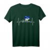 Bochum Skyline Herzschlag T-Shirt – Ruhrpott Stolz, Heimat Bochum, Fanartikel und Souvenir für Ruhrgebiet Liebhaber