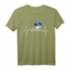 Bochum Skyline Herzschlag T-Shirt – Ruhrpott Stolz, Heimat Bochum, Fanartikel und Souvenir für Ruhrgebiet Liebhaber
