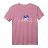 Bochum Skyline Herzschlag T-Shirt – Ruhrpott Stolz, Heimat Bochum, Fanartikel und Souvenir für Ruhrgebiet Liebhaber