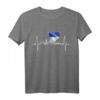 Bochum Skyline Herzschlag T-Shirt – Ruhrpott Stolz, Heimat Bochum, Fanartikel und Souvenir für Ruhrgebiet Liebhaber