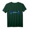 Bochum Skyline Herzschlag T-Shirt – Ich liebe Bochum und Ruhrpott, Fanartikel und Souvenir für echte Bochumer