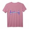 Bochum Skyline Herzschlag T-Shirt – Ich liebe Bochum und Ruhrpott, Fanartikel und Souvenir für echte Bochumer