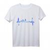 Bochum Skyline Herzschlag T-Shirt – Ich liebe Bochum und Ruhrpott, Fanartikel und Souvenir für echte Bochumer