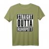 HapPanda T-Shirt - Straight Outta Ruhrpott für Fans, Streetwear & Geschenke aus dem Revier