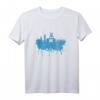 Bochum Skyline T-Shirt mit blauer Flagge & Kunst - Heimatliebe & Ruhrpott Souvenir für Fans, Besucher & Bewohner