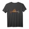 Bochum Skyline Herzschlag T-Shirt im Retro Vintage Stil – Stadtbild & Heimatstadt Design für echte Bochumer