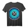 Hammer und Schlägel im Auge - Ruhrpott T-Shirt für Bergbau- und Ruhrgebiet-Fans, Kumpel & Bergarbeiter-Geschenk