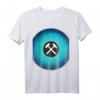 Hammer und Schlägel im Auge - Ruhrpott T-Shirt für Bergbau- und Ruhrgebiet-Fans, Kumpel & Bergarbeiter-Geschenk