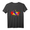 Buntes Bochum Skyline T-Shirt - Kunst, Heimatliebe & Souvenir für Bochum Fans und Ruhrgebiet-Liebhaber