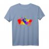 Buntes Bochum Skyline T-Shirt - Kunst, Heimatliebe & Souvenir für Bochum Fans und Ruhrgebiet-Liebhaber