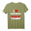 I love Currywurst Bratwurst Fast Food Mann Frau Berlin Fun T-Shirt – Perfektes Geschenk für Currywurst-Fans und Foodie Liebhaber