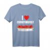 I love Currywurst Bratwurst Fast Food Mann Frau Berlin Fun T-Shirt – Perfektes Geschenk für Currywurst-Fans und Foodie Liebhaber