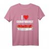 I love Currywurst Bratwurst Fast Food Mann Frau Berlin Fun T-Shirt – Perfektes Geschenk für Currywurst-Fans und Foodie Liebhaber