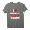 I love Currywurst Bratwurst Fast Food Mann Frau Berlin Fun T-Shirt – Perfektes Geschenk für Currywurst-Fans und Foodie Liebhaber