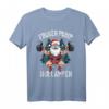 Frohen Pump Ihr Lappen Weihnachten Gym Bodybuilding Ugly T-Shirt – Lustiges Fitness- und Weihnachtsmotiv für Männer und Frauen