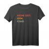 Keine Zeit Gym Ciao - Lustiges Fitness Bodybuilding Spruch T-Shirt für Hobby-Fitnessfans und Ironie-Liebhaber