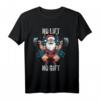 No Lift No Gift Weihnachts Gym T-Shirt – Lustiges Bodybuilding Motiv für Männer und Frauen zum Fest, perfekt für Trainer, Powerlifter & Trainingspartner