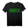 Extreme Grün Gym Fitness Workout T-Shirt - Motivationsshirt für Bodybuilding, Kraftsport und Fitnessliebhaber