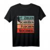 Bogenschießen Geschenk für Männer & Damen - Bogen Pfeil T-Shirt mit Schützenverein-Design für Bogenschützen, Bowhunter & Bogenjäger