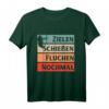 Bogenschießen Geschenk für Männer & Damen - Bogen Pfeil T-Shirt mit Schützenverein-Design für Bogenschützen, Bowhunter & Bogenjäger