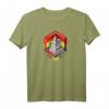 HapPanda MrChics CTRL Bolivien T-Shirt - Klassisch geschnitten, doppelt genähter Saum