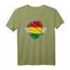Super Bolivian Heritage Stolze Bolivien Roots Flagge T-Shirt - Perfekt für Bolivienliebhaber, Einwanderer & Reisebegeisterte
