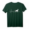 Alpaka Herzschlag T-Shirt für Damen, Herren & Kinder – Lustiges Geschenk für Alpakazüchter, Alpakaliebhaber & Anden Fans