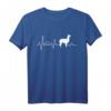 Alpaka Herzschlag T-Shirt für Damen, Herren & Kinder – Lustiges Geschenk für Alpakazüchter, Alpakaliebhaber & Anden Fans