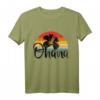 70er Jahre Retro Ohana Hawaii Hibiskusblüte Familie Urlaub T-Shirt – Tropisches Strand-Outfit für Surfer, Hula Tänzer & Hawaii-Liebhaber
