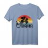 70er Jahre Retro Ohana Hawaii Hibiskusblüte Familie Urlaub T-Shirt – Tropisches Strand-Outfit für Surfer, Hula Tänzer & Hawaii-Liebhaber