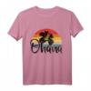 70er Jahre Retro Ohana Hawaii Hibiskusblüte Familie Urlaub T-Shirt – Tropisches Strand-Outfit für Surfer, Hula Tänzer & Hawaii-Liebhaber