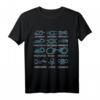 Seemannsknoten zum Segeln und Motorboot fahren T-Shirt – Klassisch geschnitten, perfekte Geschenkidee für Segler und Motorbootfahrer