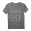 Seemannsknoten zum Segeln und Motorboot fahren T-Shirt – Klassisch geschnitten, perfekte Geschenkidee für Segler und Motorbootfahrer