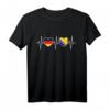 Deutschland und Bosnien Herzegowina Fahne Flaggen T-Shirt – Doppelte Staatsbürgerschaft, Integration & Liebe zum Land