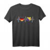 Deutschland und Bosnien Herzegowina Fahne Flaggen T-Shirt – Doppelte Staatsbürgerschaft, Integration & Liebe zum Land