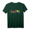 Deutschland und Bosnien Herzegowina Fahne Flaggen T-Shirt – Doppelte Staatsbürgerschaft, Integration & Liebe zum Land